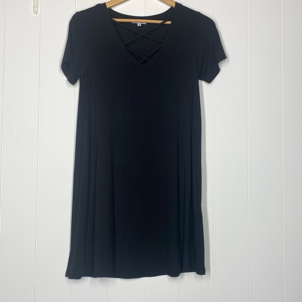 Z Supply Black T-shirt Dress